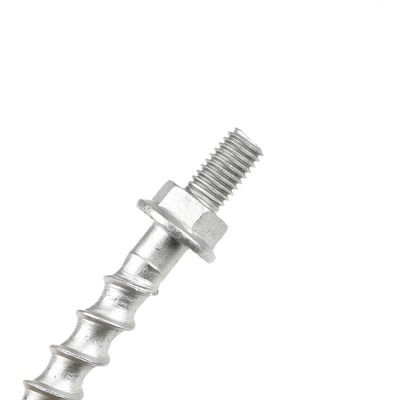 Aço 410 Hex Flange Maçonaria parafuso de âncora para betão personalizável e versátil