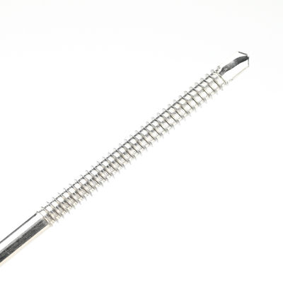 Finitura de zinco 6.3x230mm Duplo fio Phillips Cross Recess Hex Washer Parafuso de perfuração automática