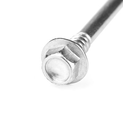 Finitura de zinco 6.3x230mm Duplo fio Phillips Cross Recess Hex Washer Parafuso de perfuração automática