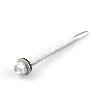 Parafusos de fixação de telhados bimetais 5.5x140mm com lavadora Epdm para 100% de teste QC