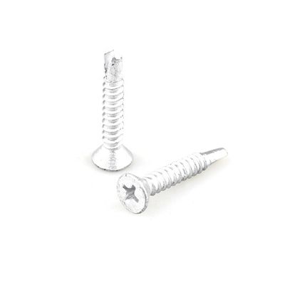 Parafusos de perfuração automática de cabeça plana Ruspert Phillips 100% QC testados para construção de madeira