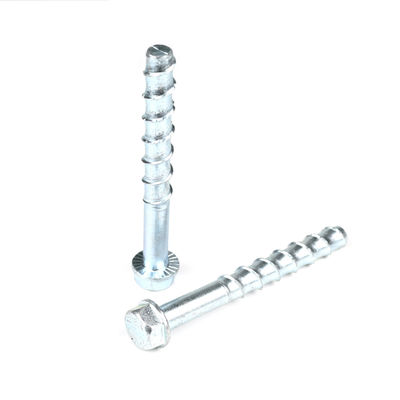 M16 Ferro de aço carbono para maçonaria parafuso de concreto para suporte forte e resistente