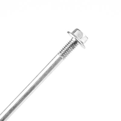 Cabeça de lavadora de hexadecimal de zinco Parafusos auto-perfurantes de 150 mm para painel de sanduíche Duplo fio