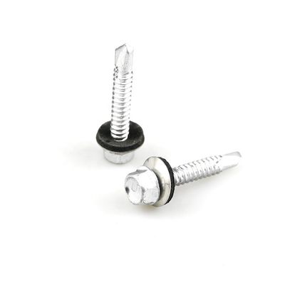 Parafusos de auto-perfuração com Epdm Washer 38mm Hex Washer Head Suporte personalizado para janela