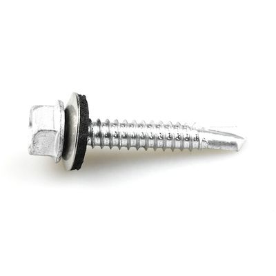 Parafusos de auto-perfuração com Epdm Washer 38mm Hex Washer Head Suporte personalizado para janela