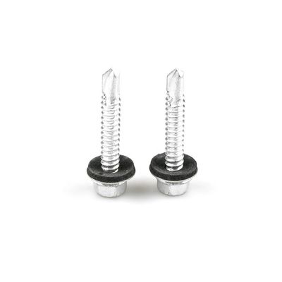 Parafusos de auto-perfuração com Epdm Washer 38mm Hex Washer Head Suporte personalizado para janela