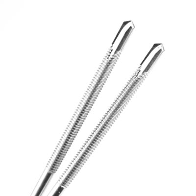 Torx Drive Duplo Filamento Ss410 parafusos de auto-perfuração de aço inoxidável de 5 pontos Hex Head