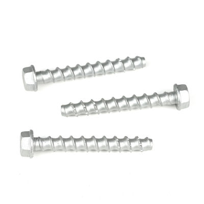 Anchor de parafuso de concreto de aço inoxidável SS304 Hex Head personalizável M10 para instalação
