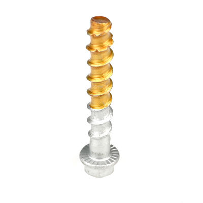 SS304 cabeça hexagonal de aço inoxidável de betão de parafuso de âncora 3/8 1/2 e suporte personalizado