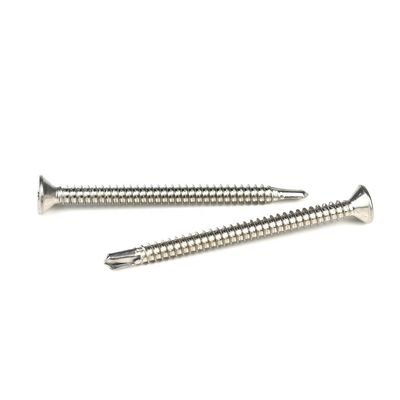 Flat Head Phillips 50mm parafusos de auto-perfuração Tek Lag Bolts aço inoxidável personalizado