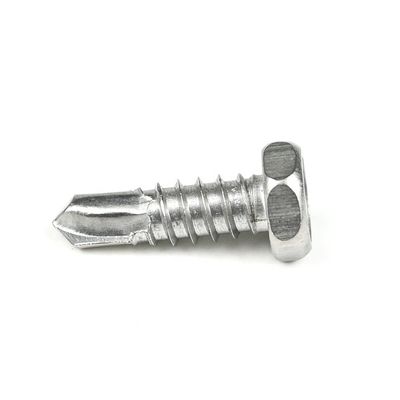 Torx de aço inoxidável com cabeça hexadecromática de auto-perfuração Sus410 Parafuso Auto Brocante
