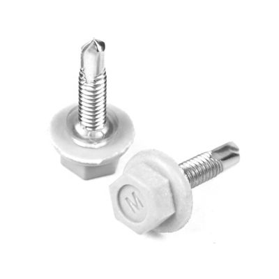 DIN 410 de aço inoxidável Hex cabeça de máquina de lavar parafusos de auto-perfuração parafusos de auto-perfuração