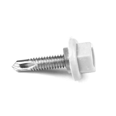 DIN 410 de aço inoxidável Hex cabeça de máquina de lavar parafusos de auto-perfuração parafusos de auto-perfuração