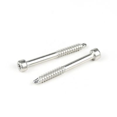 Parafusos de enchimento de copos de aço inoxidável Torque de cabeça de enchimento para várias aplicações
