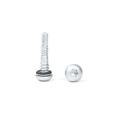 Parafuso de aço inoxidável auto-perfurador de aço inoxidável com lavadora EPDM