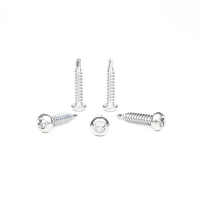 Parafuso impermeável de aço inoxidável Torx Pan cabeça parafuso auto-perfuração 100% QC garantida