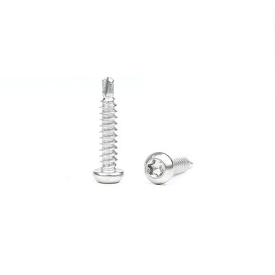 Parafuso impermeável de aço inoxidável Torx Pan cabeça parafuso auto-perfuração 100% QC garantida