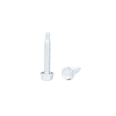 Ferro 6.3x38mm Hex Flange Head Tek para ponto de instalação de acero leve
