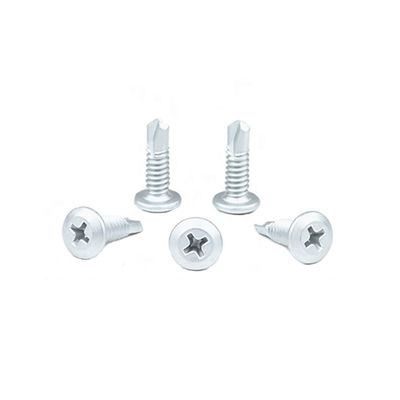 Estrutura de aço Phillips Truss cabeça de aço inoxidável parafusos de auto-aperto parafusos Tek Metal