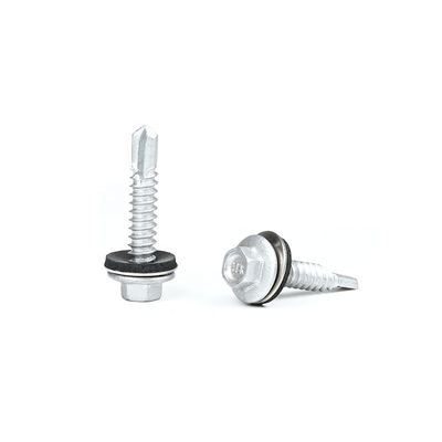 100% QC testado Phillips Cross Recess Hex Flange Head Self Drilling Tapping Screw