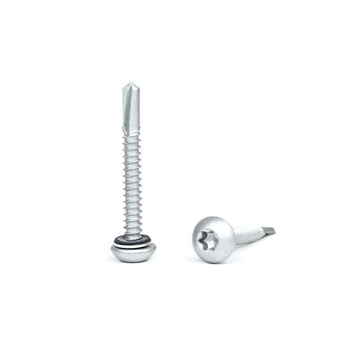 SUS410 Torque Torque de cabeça de botão de aço inoxidável com parafusos de auto-perfuração