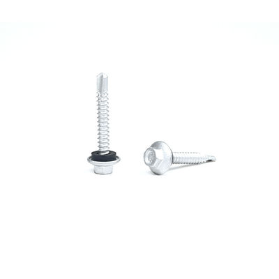 Parafusos elétricos de tecto auto-perfurados de 38 mm com lavadora de borracha e ideal