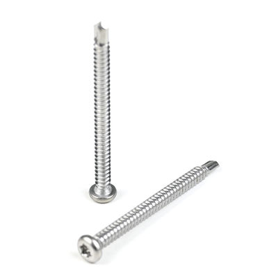 6.3 X75 mm parafusos de auto-perfuração de aço inoxidável revestidos de zinco para aparelhos eléctricos