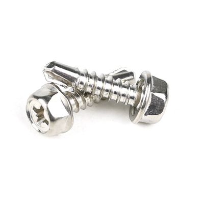 Tipo de accionamento Torx Hex Socket Truss Head Parafusos de auto-perfuração para instalação de madeira