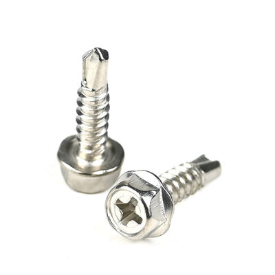 Tipo de accionamento Torx Hex Socket Truss Head Parafusos de auto-perfuração para instalação de madeira