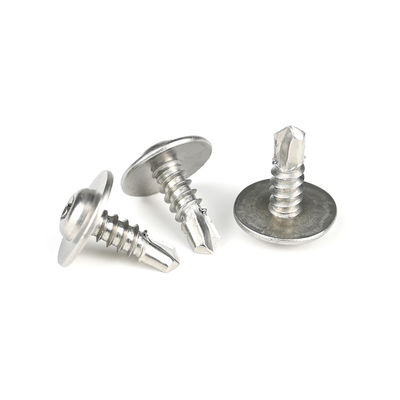 Aparelhos eléctricos Torx de aço inoxidável parafusos de auto-perfuração com lavadora de cabeça redonda