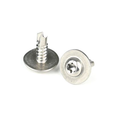 Torx de aço inoxidável cabeça redonda para auto-perfuração parafuso tornilos aço material inoxidável