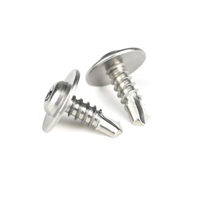 Torx de aço inoxidável cabeça redonda para auto-perfuração parafuso tornilos aço material inoxidável