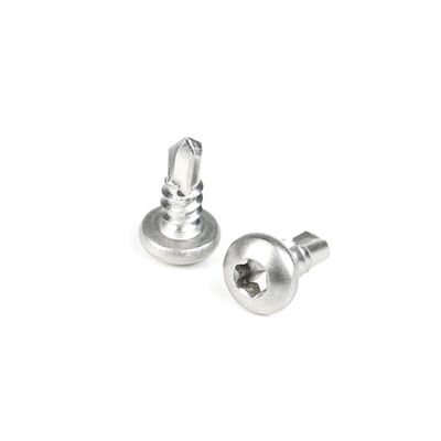 Superior SUS410 de aço inoxidável 4.8x13mm Pan Head Self Drilling Screw Torx Head Screws