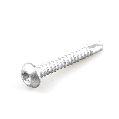 Parafusos de auto-perfuração de aço inoxidável de cabeça de panela DIN7504N 4.8mm Fabricação personalizada