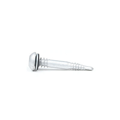 Cabeça de panela Ruspert revestido 16 / 12 x42 Botão Torx Sds Parafuso para painel de metal para purlin