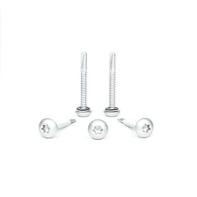 Raspert Button Torx 12x45 Parafuso de auto-aperto para telhado para moldura de aço inoxidável