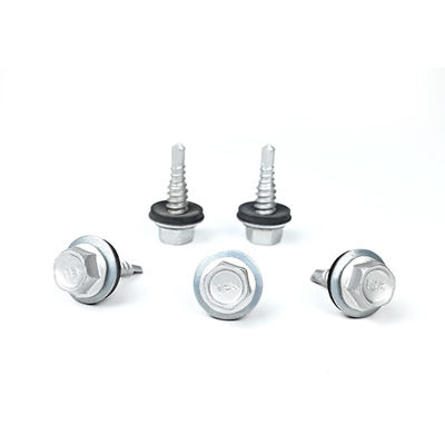 1/4 x 7/8' de aço inoxidável, revestido com liga de zinco Hex Flange Purlin para sistema de envelopes de edifícios