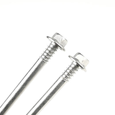 Parafusos de perfuração automática de acabamento simples para painel sandwich de telhado de metal em aço inoxidável