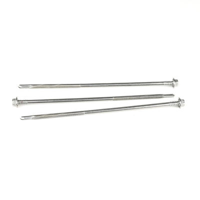Parafusos de perfuração automática de acabamento simples para painel sandwich de telhado de metal em aço inoxidável