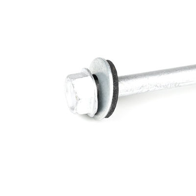 Parafusos de auto-perfuração de cabeça hexadecimal de aço inoxidável 6.3x130 para painel sandwich isolado em parede