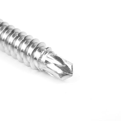 Plain 6.3x55 SUS410 Pan Torx Star Screw cabeça de botão de aço inoxidável para membrana Epdm de telhado