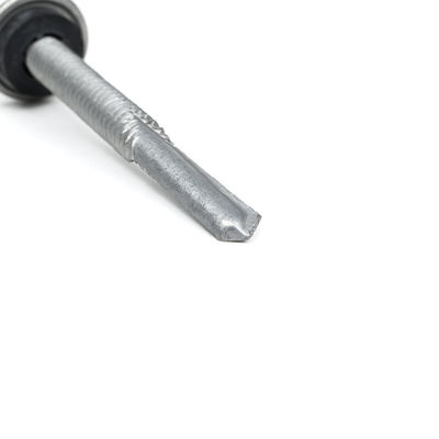 Teto de auto-perfuração de cabeça de flange hexadecimal revestido com liga de zinco Tek 7 Para instalação 5.5x50