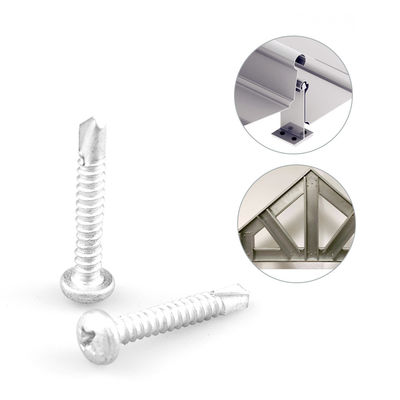 4.8x32 Bi-Metal Phillips auto-perfuração para parafusos de aço SUS316 SUS410 Material