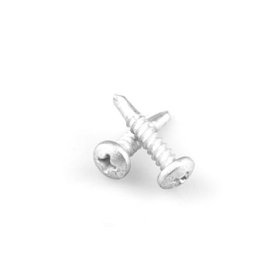 Parafusos de auto-perfuração bimetálicos de revestimento métrico Ruspert 4.2x19mm para estrutura de aço e purlin
