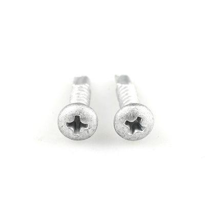 Parafusos de auto-perfuração bimetálicos de revestimento métrico Ruspert 4.2x19mm para estrutura de aço e purlin