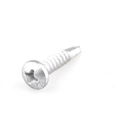 Parafusos de auto-perfuração bimetálicos de revestimento métrico Ruspert 4.2x19mm para estrutura de aço e purlin
