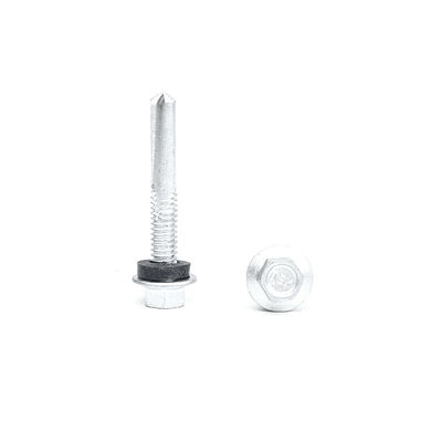 5.5x38 Parafuso de cauda de pás de aço inoxidável auto-perfurador para telhado de azulejos de aço de cor