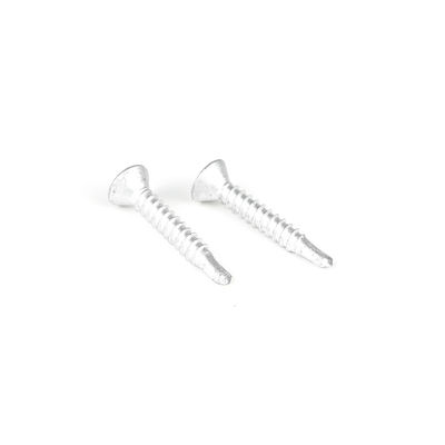 4.2x25 Ferro inoxidável bimetal Flat Head Cross Recessed Screw for Timber Purlin Fixed