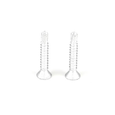 4.2x25 Ferro inoxidável bimetal Flat Head Cross Recessed Screw for Timber Purlin Fixed