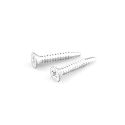 T/T Prazo de pagamento Metric Coated 4.8x25 Bimetal Countersunk Bolas de perfuração para Purlin